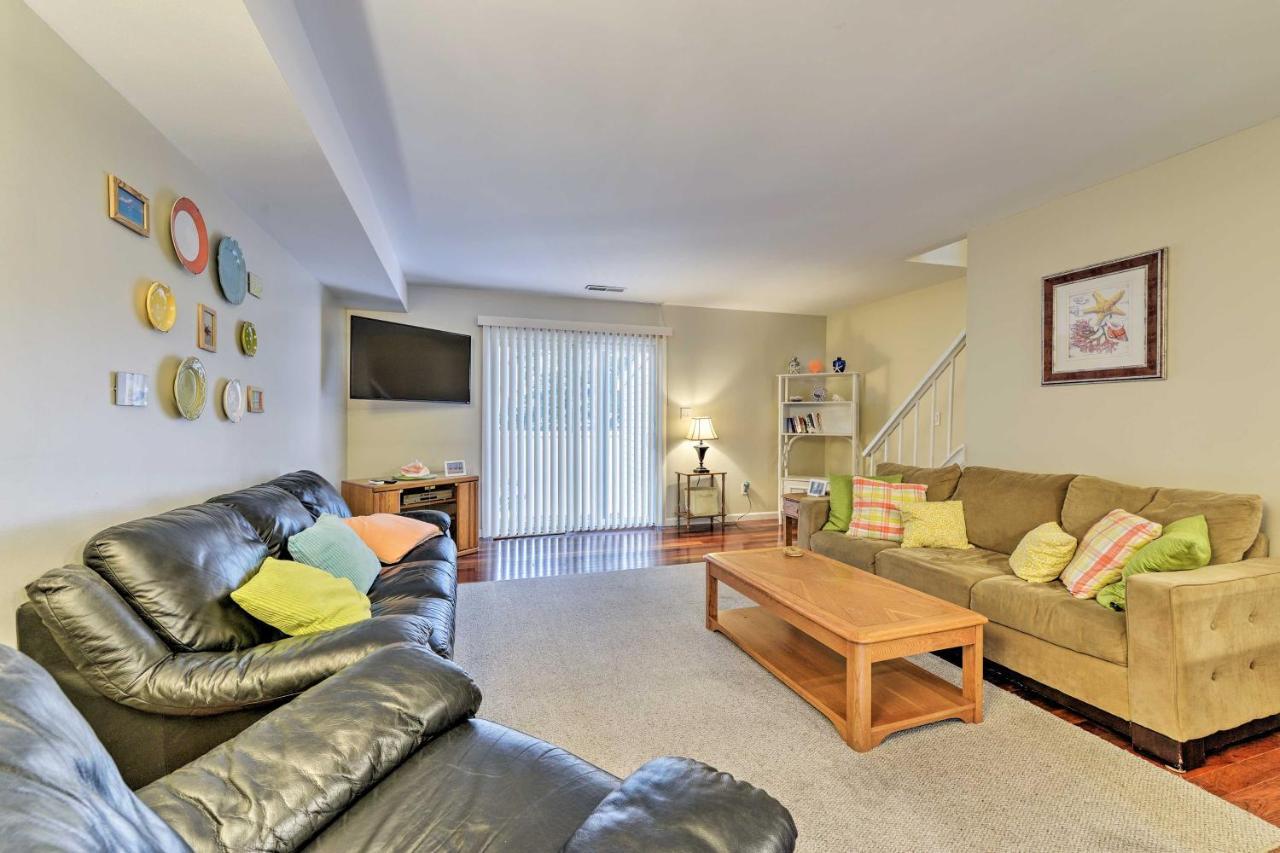 Family-Friendly Wildwood Townhome About 3 Mi To Beach Exteriör bild